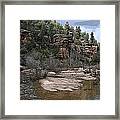 River View Framed Print