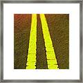 Road To Taos Framed Print