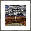 Road To The Future Framed Print