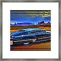 Roadtripping A Painted Sky Framed Print