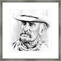 Robert Duvall Framed Print