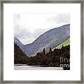 Rock Area Framed Print