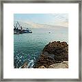 Rock Bay Framed Print