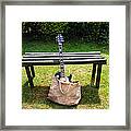 Rock N Roll Guitar In A Bag Framed Print