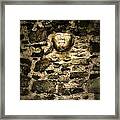 The Face In The Wall - Rock Of Cashel Framed Print