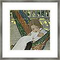 Rocking Baby Doll To Sleep Framed Print