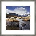 Rocky Mountain Creek Framed Print