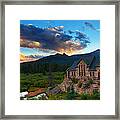 Rocky Mountain Stone Church Framed Print