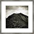 Rocky Pathway To Scotland Framed Print