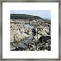 Rocky Shore, Cornwall Framed Print