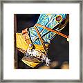 Rodeo Boot Tie Down Framed Print