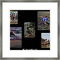 Rodeo Magic With Caption Framed Print