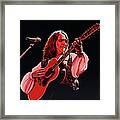 Roger Hodgson Of Supertramp Framed Print