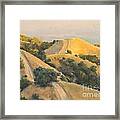 Rolling Hills Framed Print