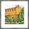 Romantic French Chateau Framed Print