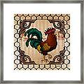 Rooster I Framed Print