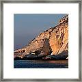 Rosh Hanikra Framed Print