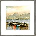 Roundstone Harbour Galway Framed Print