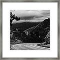 Route 1 - Big Sur Framed Print