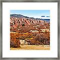 Roxborough State Park Fall Colors Framed Print