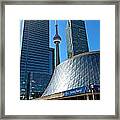 Roy Thomson Hall And Cn Tower Framed Print