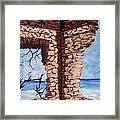 Ruins Of Aguadilla Lighthouse Framed Print