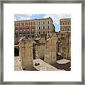 Ruins Of Roman Theatre Framed Print