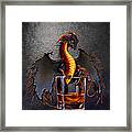 Rum Dragon Framed Print