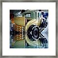 Rumble Vintage Reflect Framed Print