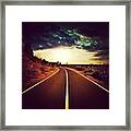 Run Away Framed Print