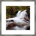 Rushing Cascades Framed Print