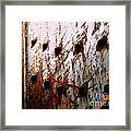 Rust And Rivets Framed Print