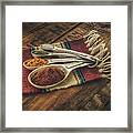 Rustic Spices Framed Print