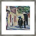 Sabbath In Jeruselem Framed Print