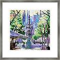 Sagarda Familia Barcelona Framed Print