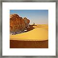 Sahara Landscape Framed Print