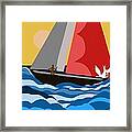 Sail Day Framed Print