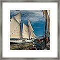 Sailing By Framed Print