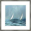 Sailing Into The Unknown Framed Print