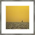 Sailing Framed Print