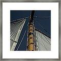 Sailing Mast Framed Print