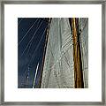 Sailboat Mast Framed Print