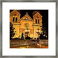 Saint Francis Cathedral Framed Print