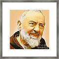 Saint Padre Pio Framed Print