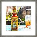 Salsa Caliente Framed Print