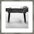 Salt Water Framed Print