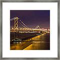 San Francisco Bay Bridge Framed Print