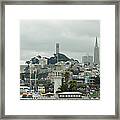 San Francisco View From Fishermans Wharf Framed Print