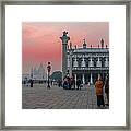 San Marco At Dusk. Venice Framed Print