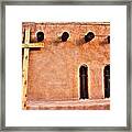 Santuario Four Crosses Framed Print